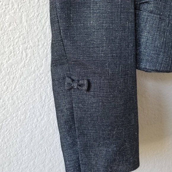 Malene Birger gray cropped jacket blazer size 8 - Picture 5 of 8